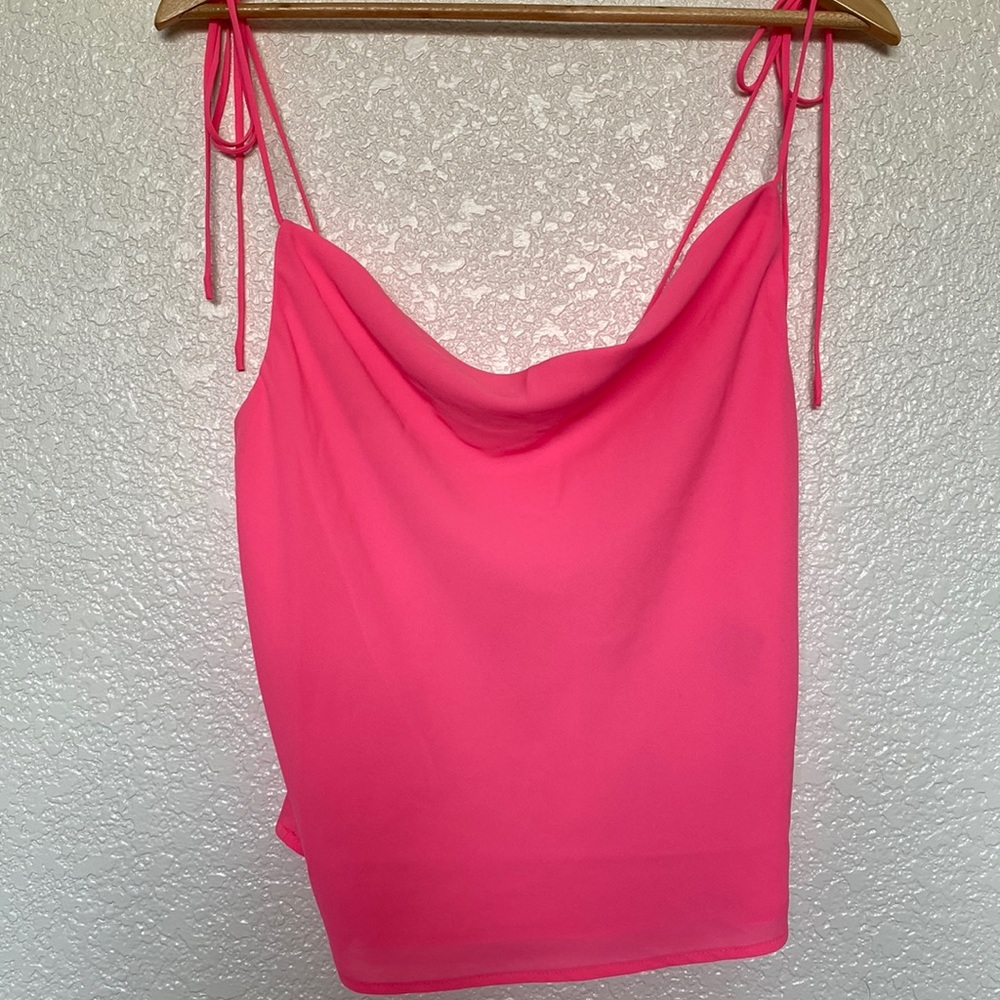 Vibrant pink top